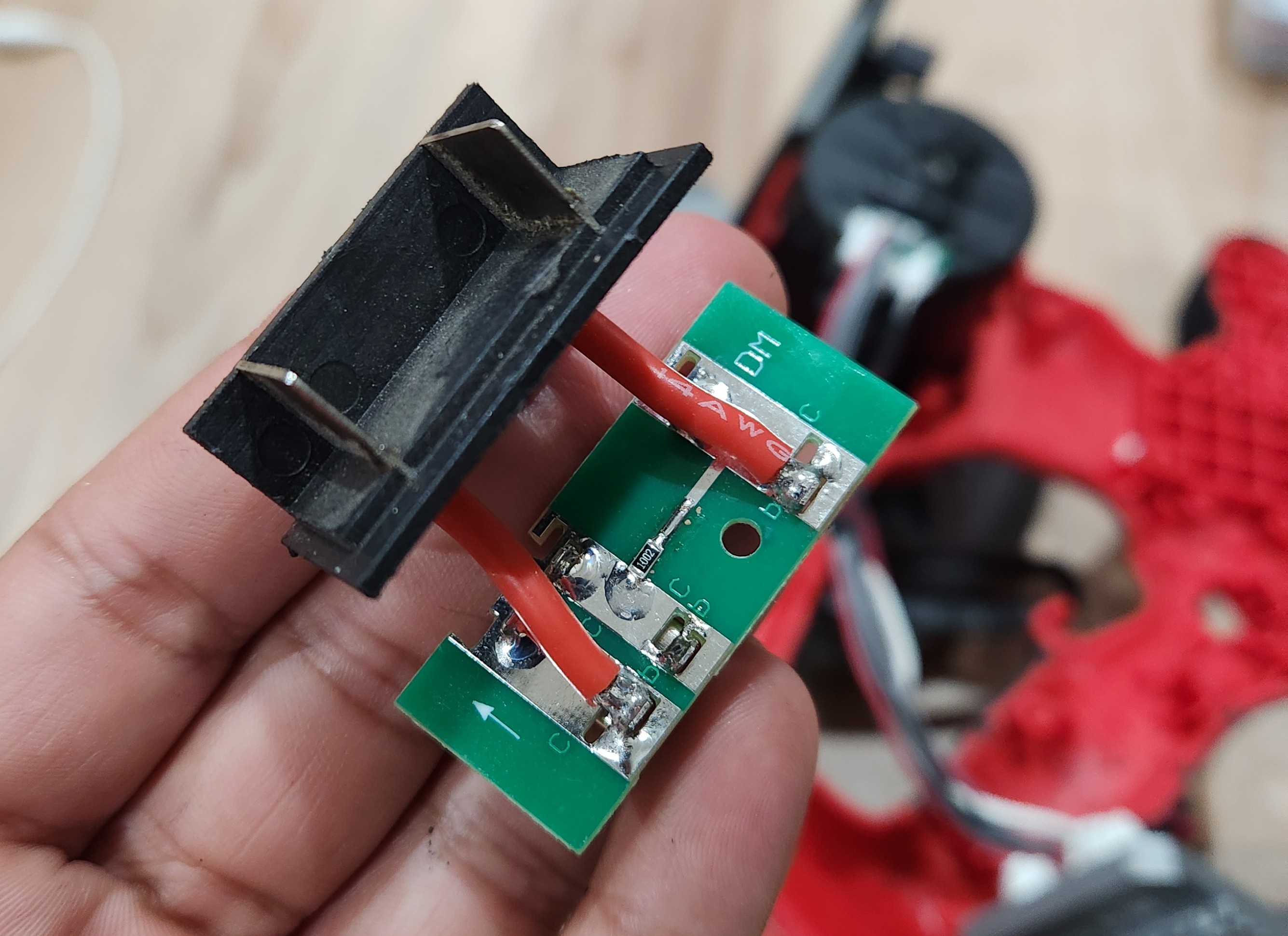 Battery Adapter Innards